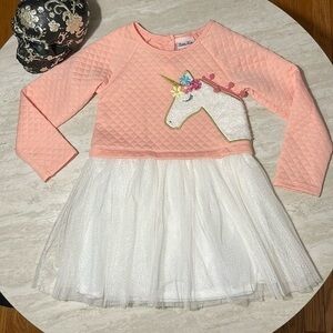 NWOT Little Lass Little Girl Tulle Dress *5